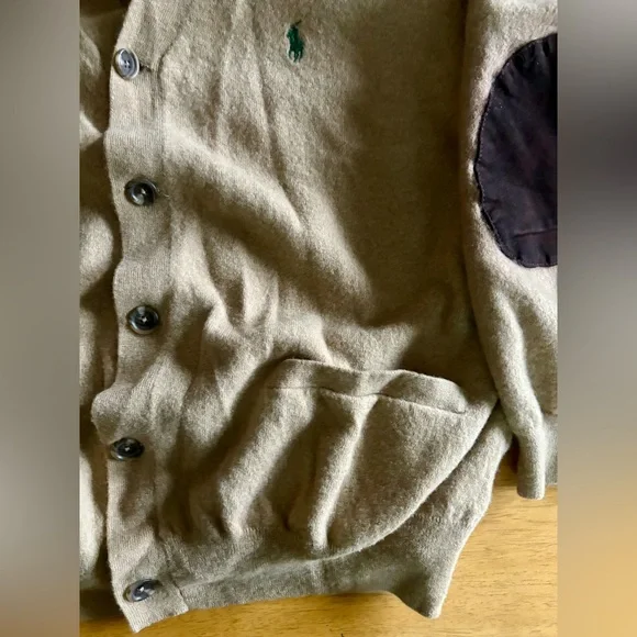 Vintage Polo Ralph Lauren merino wool cardigan - Picture 6 of 9